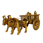 Brass Ganesha Bullock Cart KBH08468