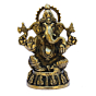Brass Ashta Vinayaka Ganesha Idol KBH08504