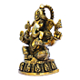 Brass Ashta Vinayaka Ganesha Idol KBH08504