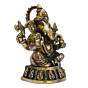 Brass Ashta Vinayaka Ganesha Idol KBH08504