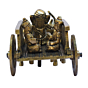 Brass Ganesha on Bullock Cart KBH08506