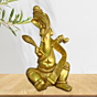 Brass Writing Lord Ganesha Statue KBH08547