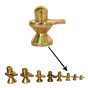 Brass Shivling Idol KBH08549