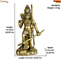 Brass Parshuram Ji Idol KBH08574