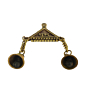 Brass Labha & Shubh Hanging Bell KBH08645