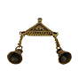 Brass Labha & Shubh Hanging Bell KBH08645