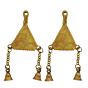 Brass Labha & Shubh Hanging Bell KBH08645