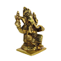 Brass Ganesh Idol KBH08647