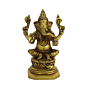 Brass Ganesh Idol KBH08649