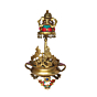Brass Ganesh Urli  KBH08664