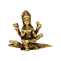 Brass Narmada Goddess Idol KBH08676