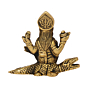 Brass Narmada Goddess Idol KBH08676