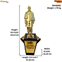 Brass Sardar Patel Statue KBH08691