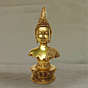 Brass Gautama Buddha Standing fine finishing 10 Inch KBH08699
