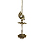 Brass Peacock Diya Walll  hanging 30 Inch KBH08700