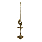 Brass Peacock Diya Walll  hanging 30 Inch KBH08700