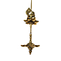 Brass Peacock Diya Walll  hanging 30 Inch KBH08700