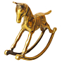 Brass Horse Figurine KBH08705