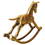 Brass Horse Figurine KBH08705