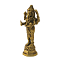 Brass Small Ganesh Standing KBH08727