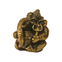 Tiny Handcrafted Lord Ganesh Statue for Pooja & Decor KBH08729