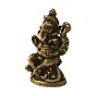 Brass Ganesh Small  KBH08730