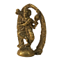 Brass Ganesha Small Round Kaman KBH08731