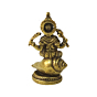 Brass Ganesh Sitting on Shankh  KBH08733