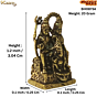 Brass Shiv family Idol  KBH08734