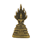 Brass Buddha Idol For Car Dashboard  KBH08755