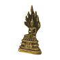 Brass Buddha Idol For Car Dashboard  KBH08755