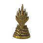 Brass Buddha Idol For Car Dashboard  KBH08755