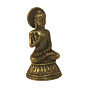 Brass Buddha Idol For Car Dashboard KBH08756