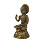 Brass Buddha Idol For Car Dashboard KBH08756