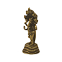 Brass Ganesh Idol For Car Dashboard  KBH08759