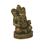 Brass Ganesh Small for Car Dashboard  KBH08763