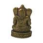 Brass Ganesh Small for Car Dashboard  KBH08763