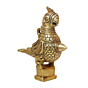 Brass Parrot Surmedani Attardani wall hanging showpiece  KBH08770