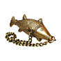 Brass Fish Surmedani Attardani wall hanging showpiece 8 Inch KBH08771