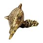 Brass Fish Surmedani Attardani wall hanging showpiece 8 Inch KBH08771