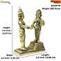 Brass Shiv Annapurna Idol  KBH08779