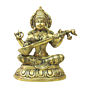 Brass goddess saraswati Statue  KBH08780
