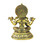 Brass goddess saraswati Statue  KBH08780