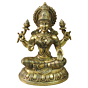 Brass goddess Lakshmi statue KBH08782