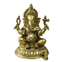 Brass Lord Ganesha Idol KBH08783