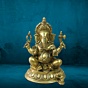 Brass Lord Ganesha Idol KBH08783