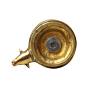 Brass Shivling with Sheshnag 5 Inch KBH08788