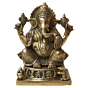 Brass Ashtavinayaka Ganesha statue 7 Inch KBH08790