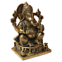 Brass Ashtavinayaka Ganesha statue 7 Inch KBH08790
