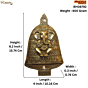 Brass Ganesha Wall Hanging  KBH08792